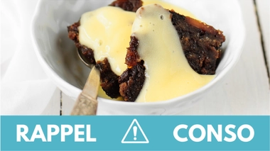 Rappel conso : crème anglaise