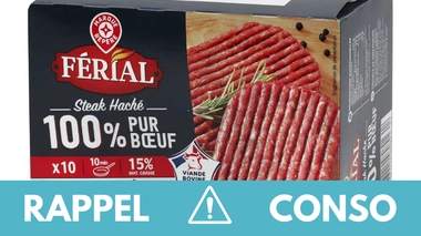 Rappel produit : de nouveaux steaks hachés surgelés