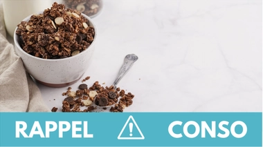 Rappel conso : muesli chocolat