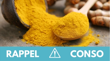 Rappel conso : curcuma en poudre