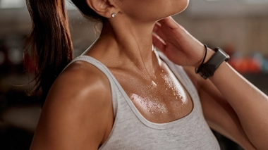 La transpiration affecte votre épiderme 