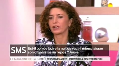 Déshydratation des personnes âgées : boire la nuit ?