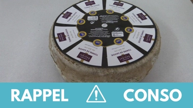 Rappel produit : Tomme de Savoie Monoprix