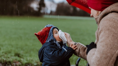 Avant deux ans, les enfants peuvent attraper jusqu'à 10 rhumes par an.