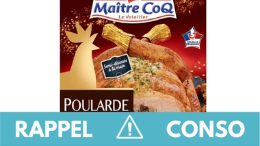 rappel conso : poularde