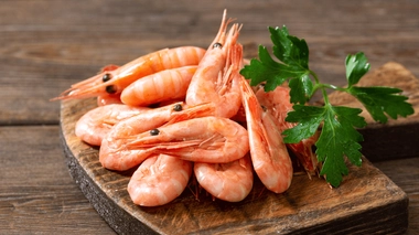 Les fruits de mer sont pauvres en matière grasse