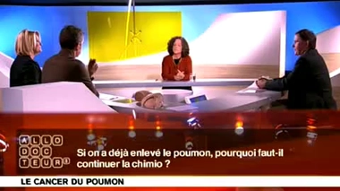 Cancer du poumon : chimiothérapie