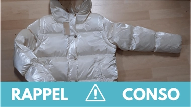Rappel conso : doudoune