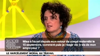 Harcèlement moral au travail : congé maternité