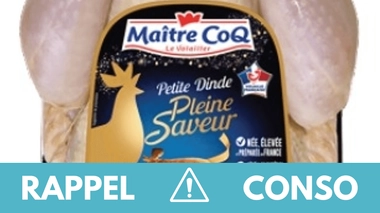 Rappel produit : Dinde