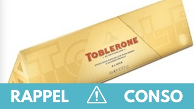 Rappel produit : Toblerone
