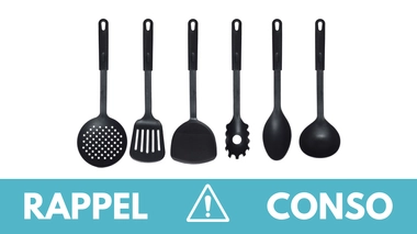 Rappel produit : Kit d'ustensiles de cuisine