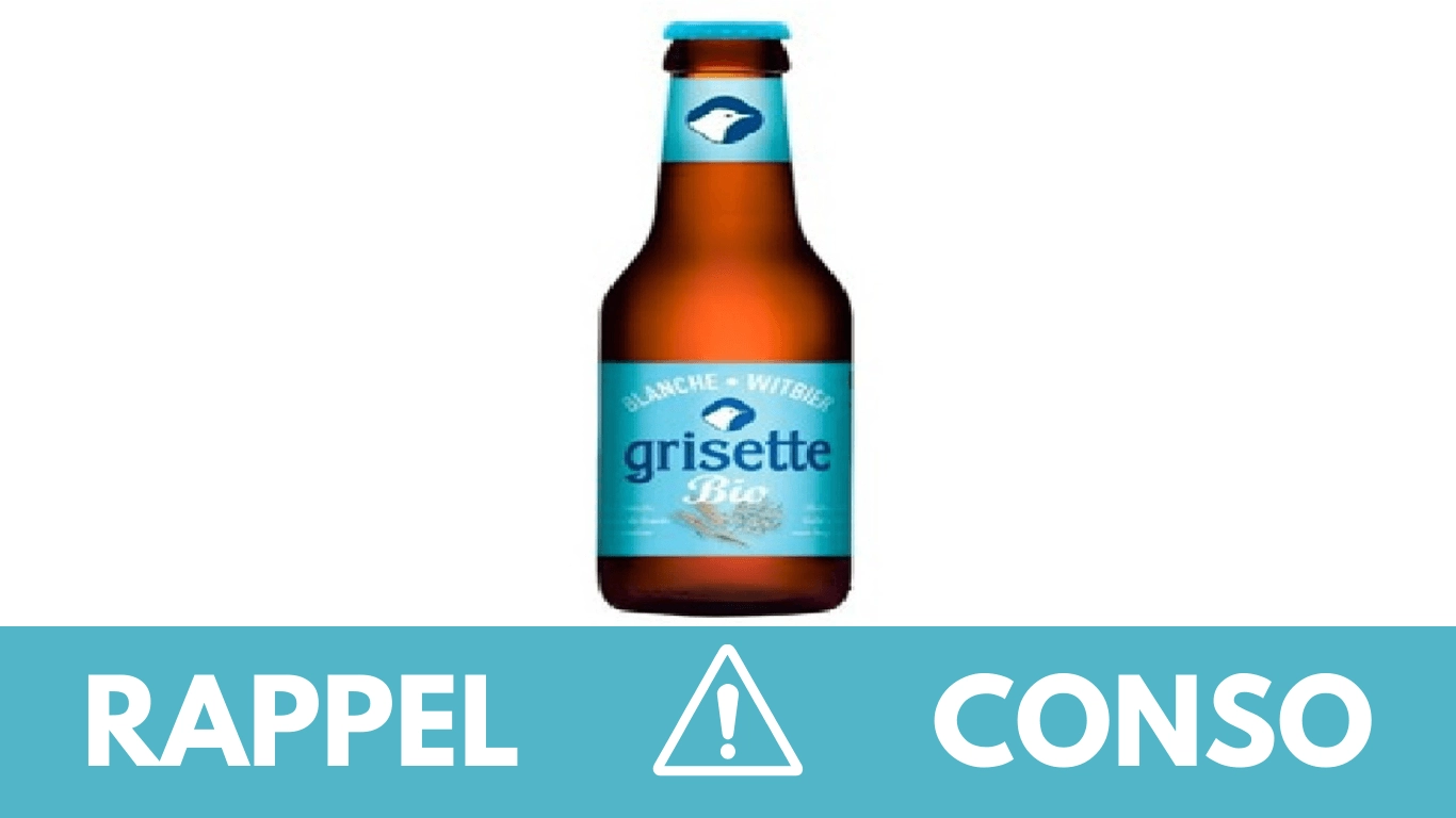 Rappel conso : bière blanche