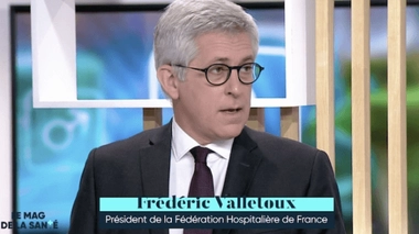 Le nouveau ministre délégué de la Santé invité sur le plateau du Mag de la Santé en novembre 2020, pendant la crise du Covid-19