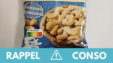 Rappel produit : noix de cajou