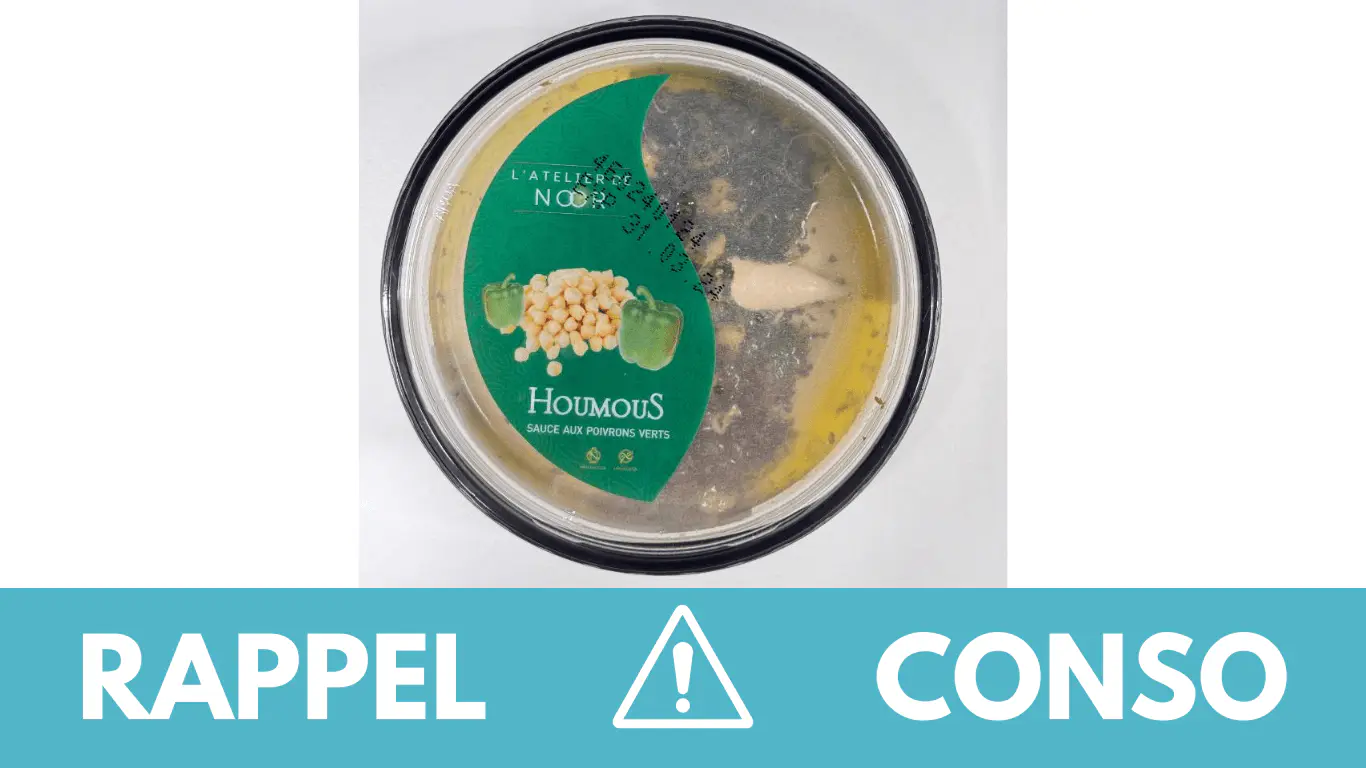 Rappel produit : houmous