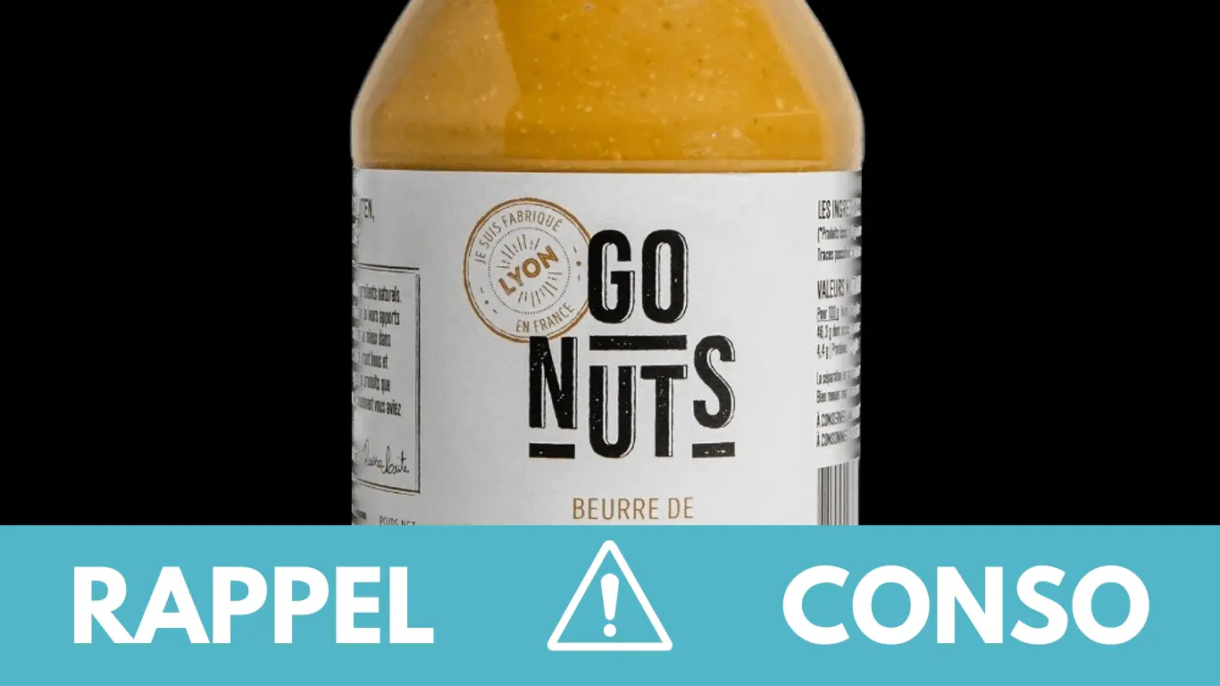 Rappel produit : beurre de cacahuètes