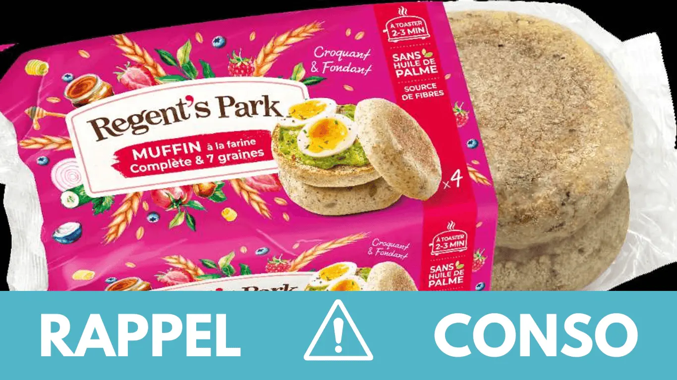 Rappel produit : muffins