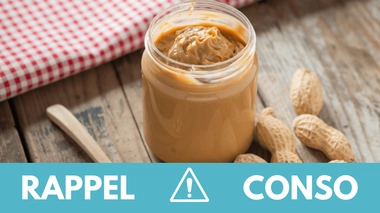 Rappel produit : beurre de cacahuètes