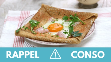 rappel conso : galette de blé noir
