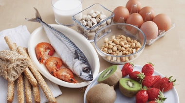 Quelques exemples des aliments les plus susceptibles de déclencher des allergies alimentaires