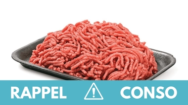 Rappel produit : viande hachée de boeuf