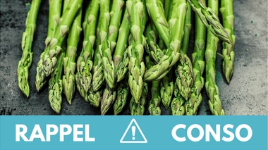 Rappel conso : asperges