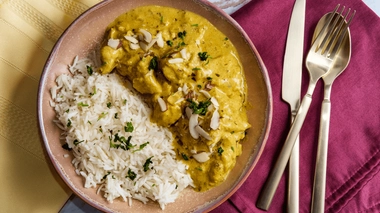 La recette du korma végétarien