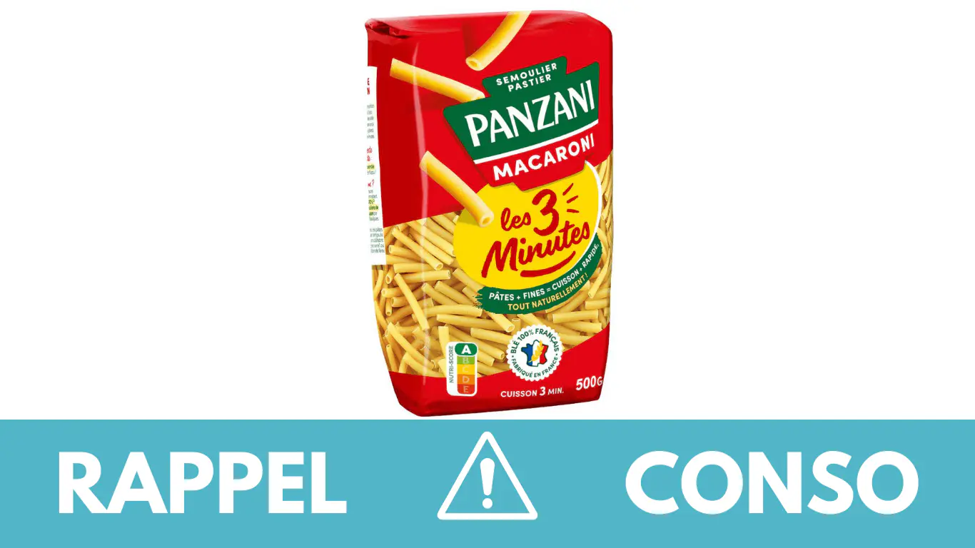 Auchan, Intermarché... Des pâtes Panzani rappelées dans toute la France