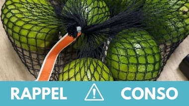 Ces citrons font l'objet d'un rappel dans toute la France