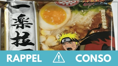 Rappel produit : Nouilles instantanées