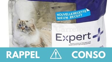 Rappel produit : Croquettes pour chat