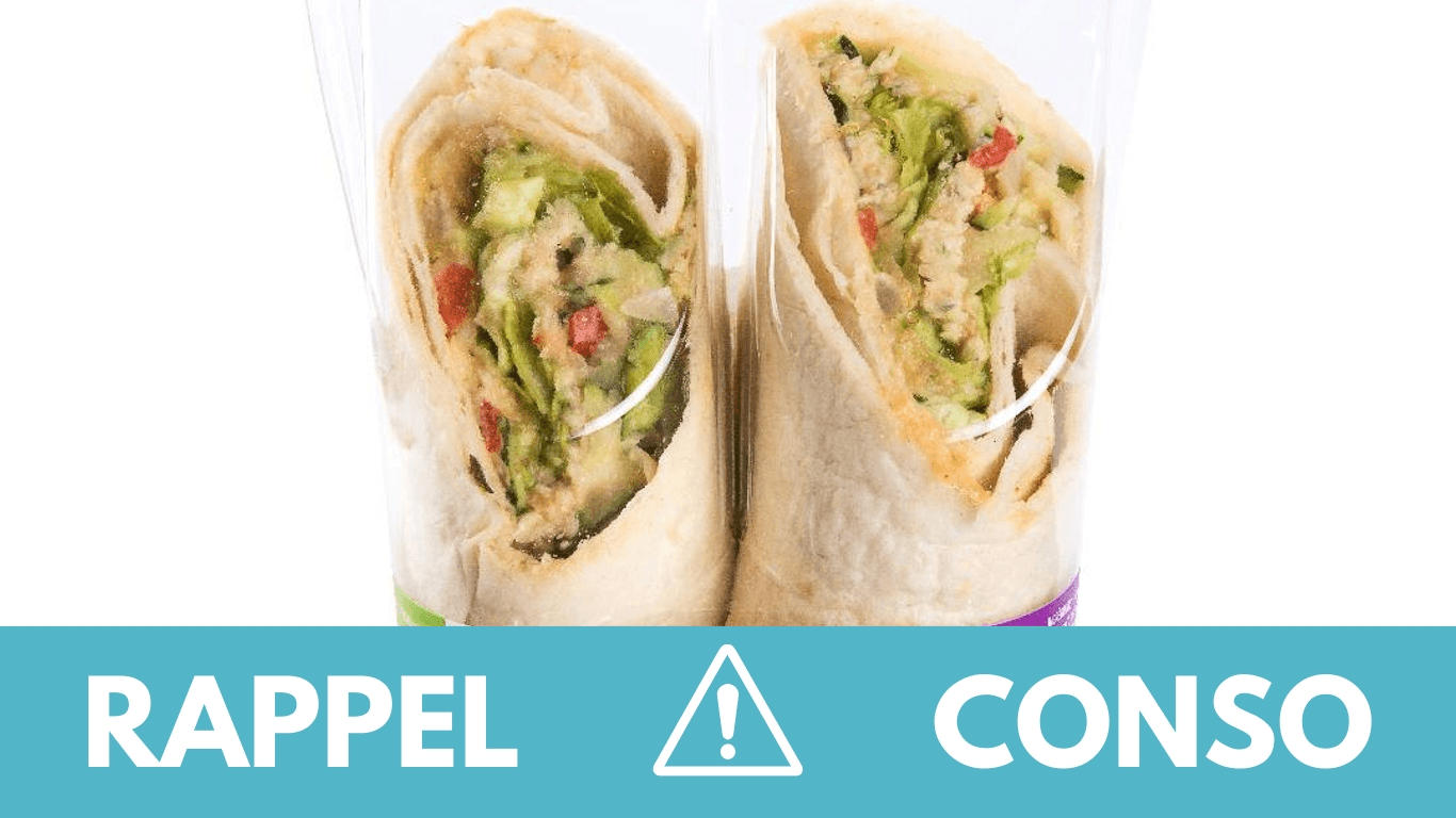 Rappel produit : Wrap - Allo Docteurs