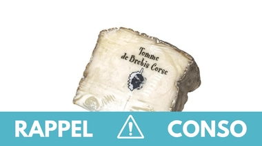 Rappel produit : Tomme de brebis