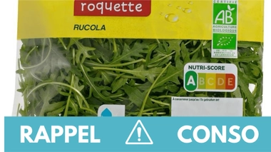 Rappel conso : roquette