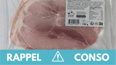 Rappel conso : jambon
