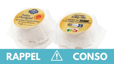 Bactérie E. coli : des crottins de Chavignol rappelés dans toute la France