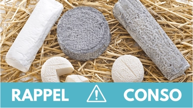 Rappel conso : fromages de chèvre