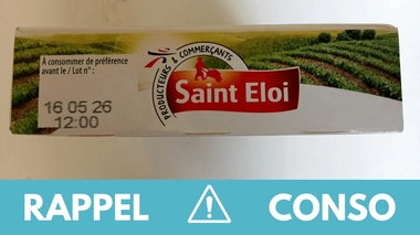 Rappel produit : Haricots Saint Eloi