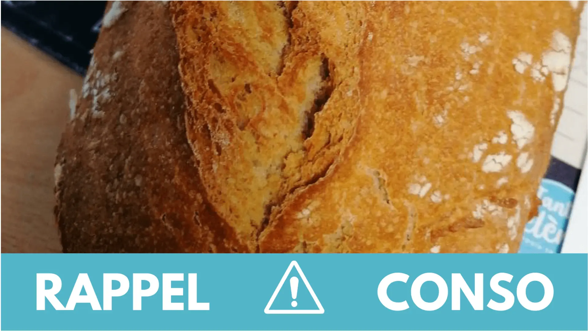 Rappel conso : pain complet