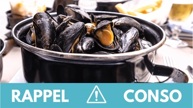 Rappel conso : moules de Bouchot