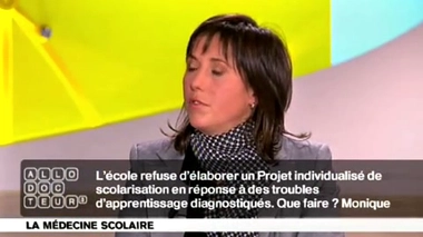 Médecine scolaire et troubles de l'apprentissage