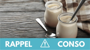 Rappel conso : yaourts