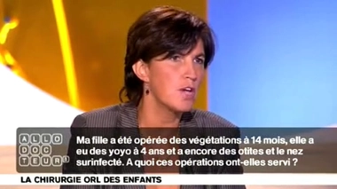 Chirurgie ORL des enfants : opérations