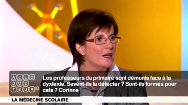 Médecine scolaire : la dyslexie à l'école