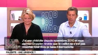 Phlébites : quand le caillot ne se résorbe pas ?