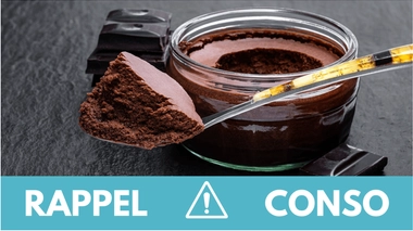 Rappel conso : mousse au chocolat