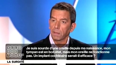 Surdité : implant cochléaire