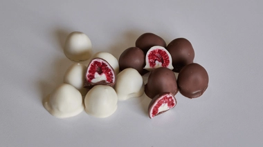 La recette des framboises enrobées de chocolat