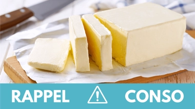 Rappel conso : beurre